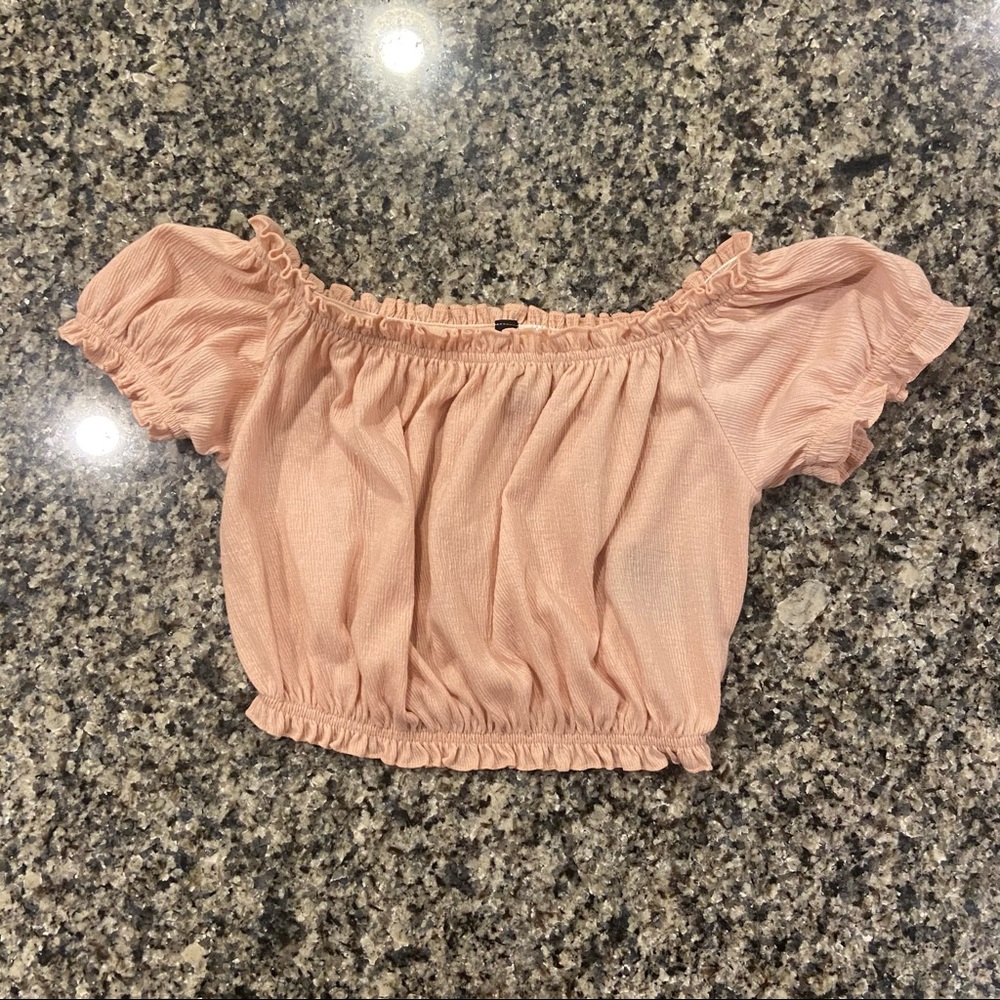 h&m off-the-shoulder top